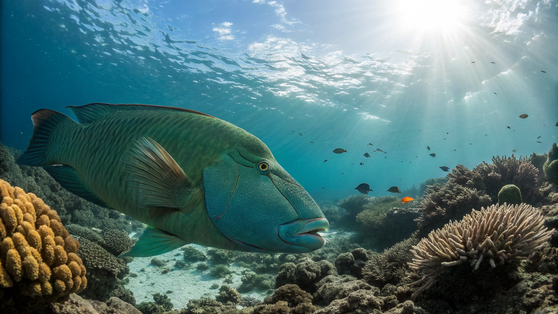 Napoleon Wrasse — Cheilinus undulatus