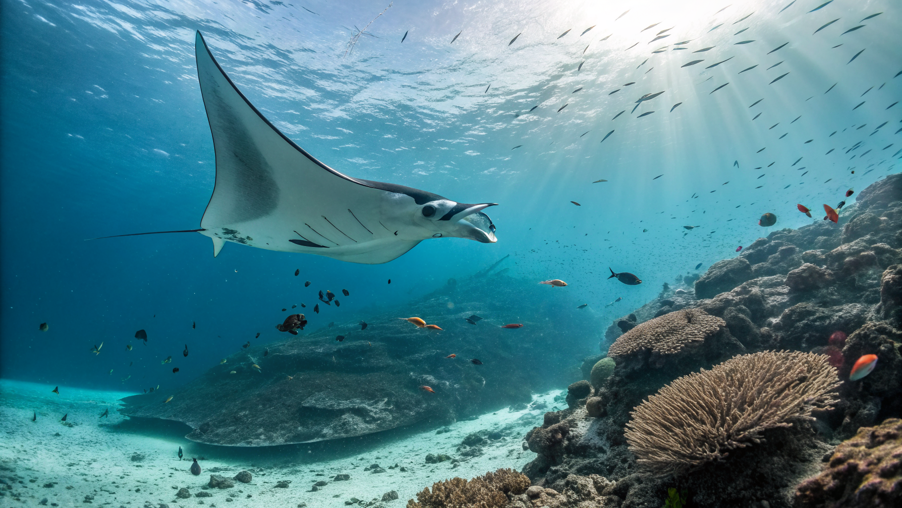 Oceanic Manta — Mobula birostris