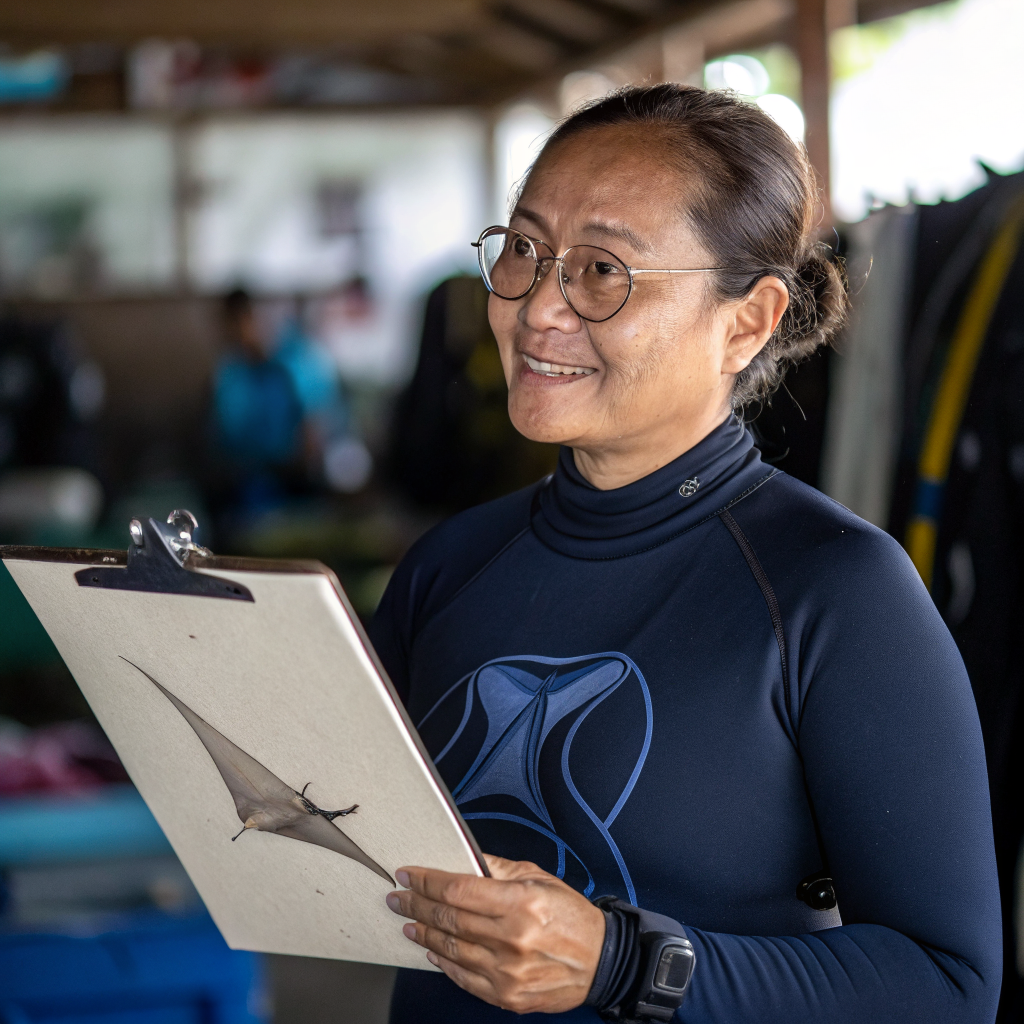Dr. Maya Pertiwi — Lead Divemaster & Marine Biologist