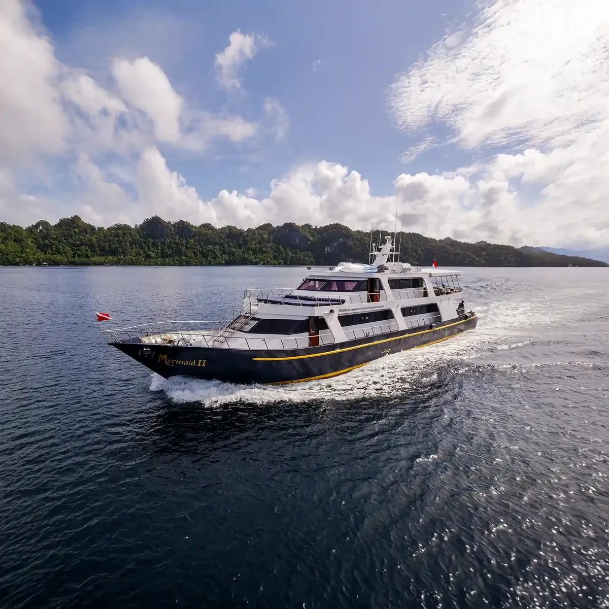 Mermaid II liveaboard sailing Raja Ampat