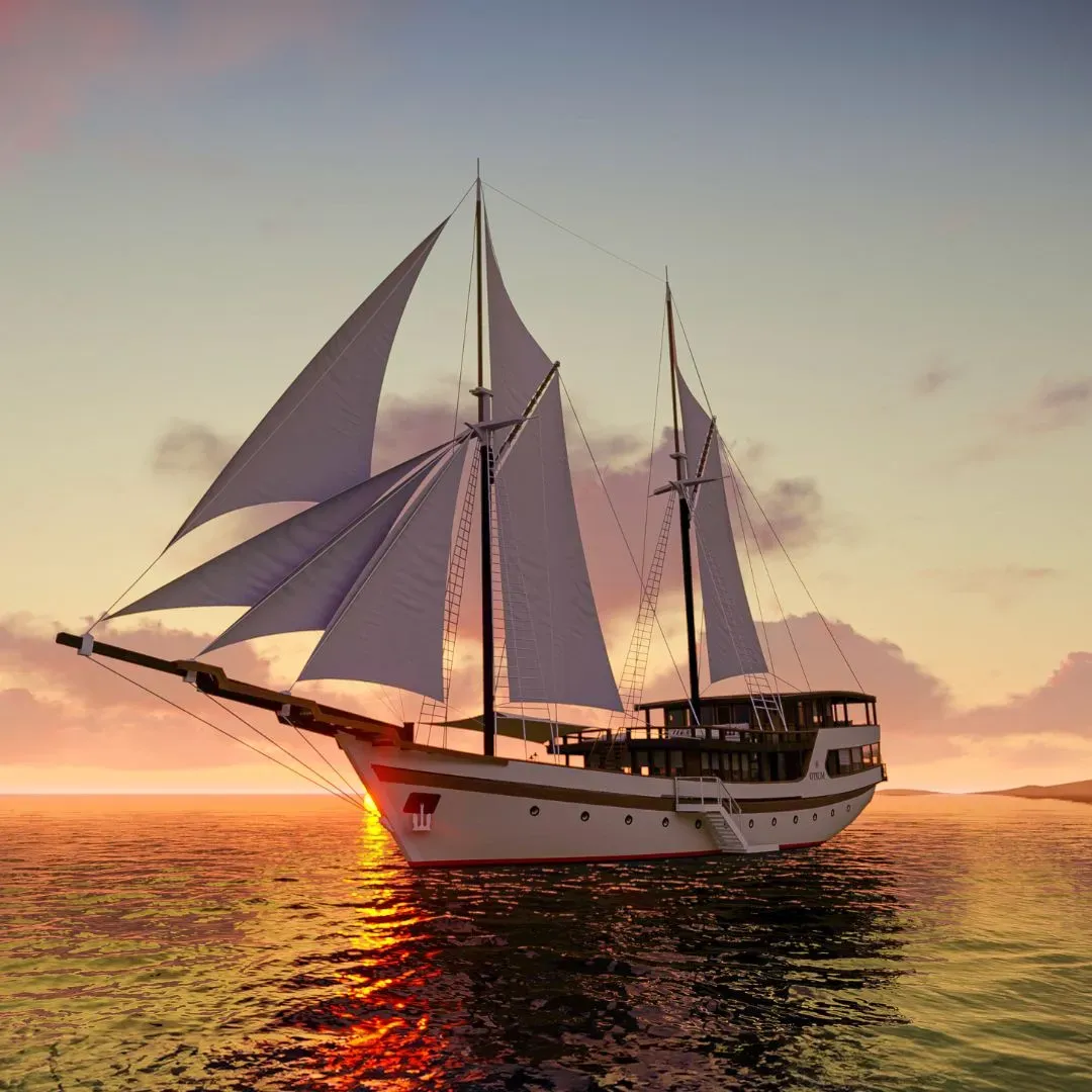 Otium liveaboard sailing Raja Ampat