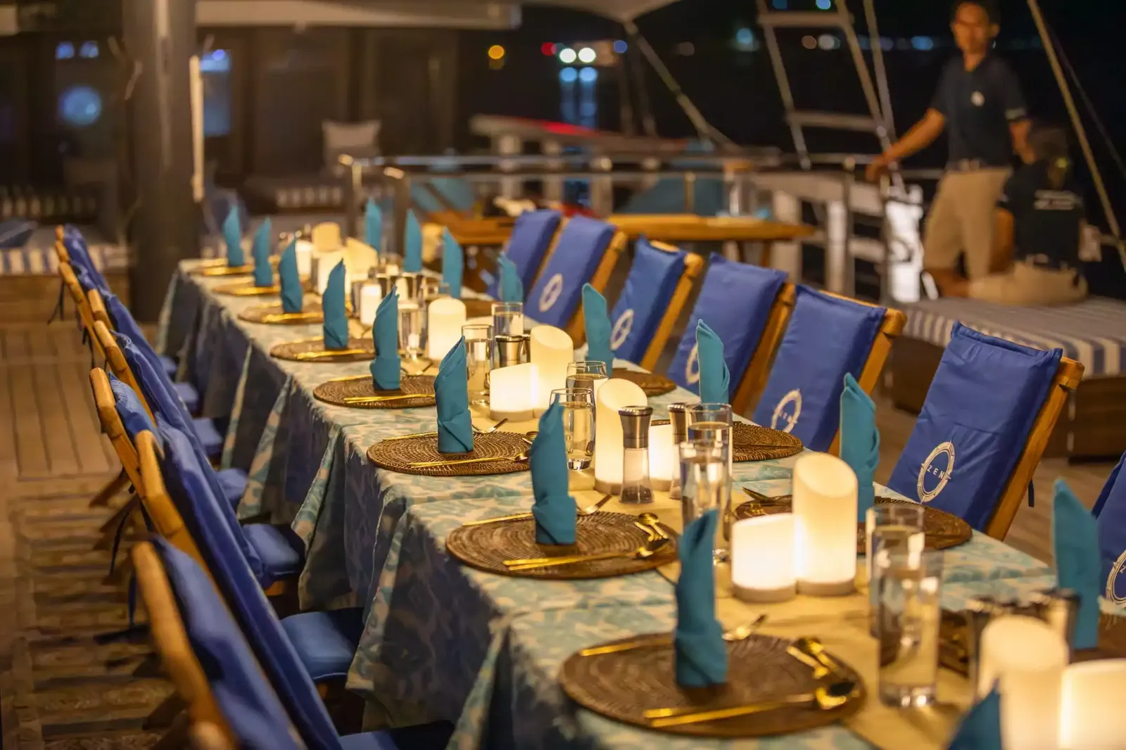 Liveaboard interior — Scubaspa Zen Dining Area